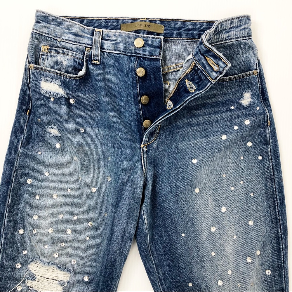 💜Joes Jeans The Smith High Rise Jeweled Jeans - Picture 6 of 8